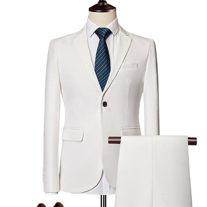 Men's Suit Three-piece Suit Business Wear Formal Wear