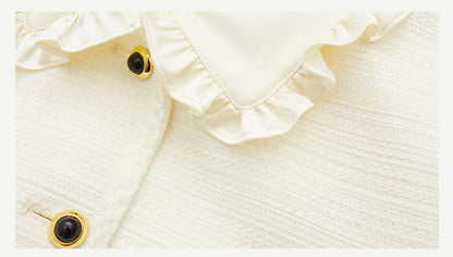 Women's Gradient Doll Collar Temperament Classic Style Two-piece Set