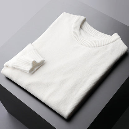 Long Sleeve Sweater Men's Autumn And Winter Thermal Head Cover Half Turtleneck