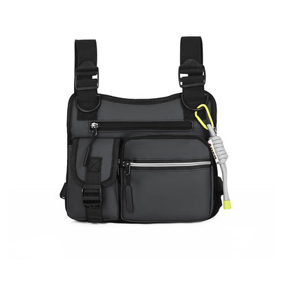 Workwear Functional Vest Chest Bag Reflective