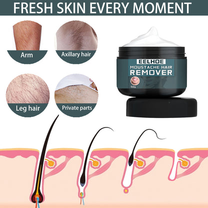 Men's Hair Removal Cream Is Clean And Gentle