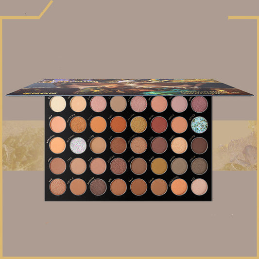Multi-color Eyeshadow Palette Student Pearly Earth Color