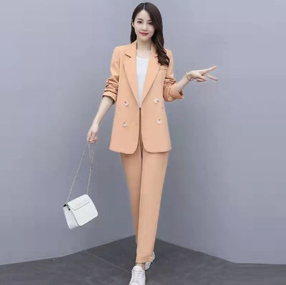 Women's Korean-style Loose Temperament Plus Size Suit