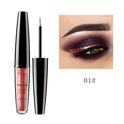 Pearlescent Liquid Eyeliner Pudaier Metal