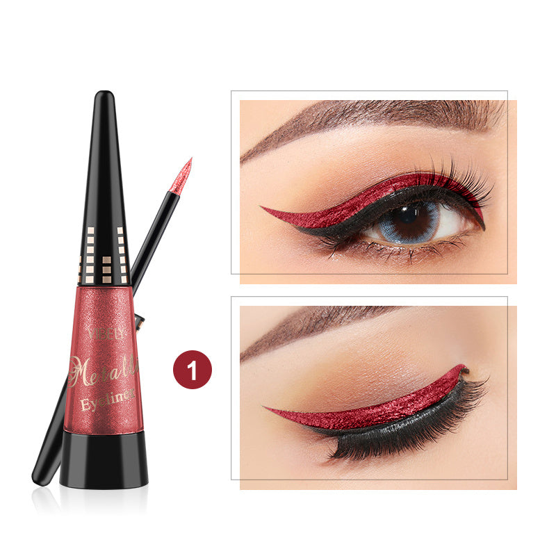 Pearlescent Liquid Eyeliner Pudaier Metal