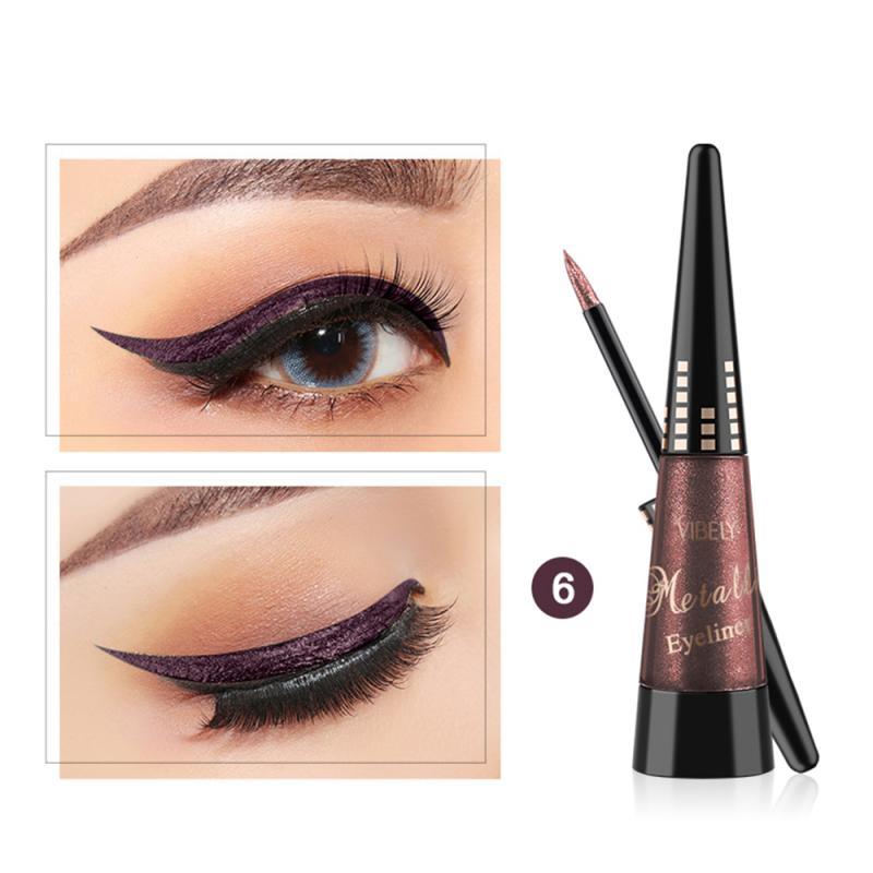 Pearlescent Liquid Eyeliner Pudaier Metal