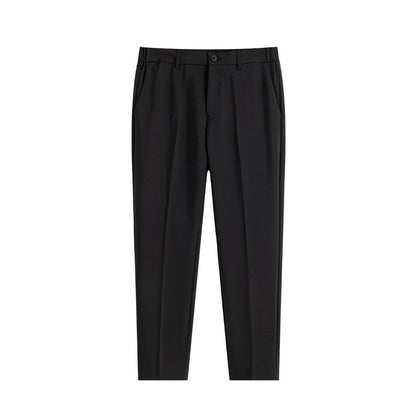 Men’s 9/10 Length Straight Suit Pants – Casual Smart-Fit Trousers for Modern Style | NYLIXA
