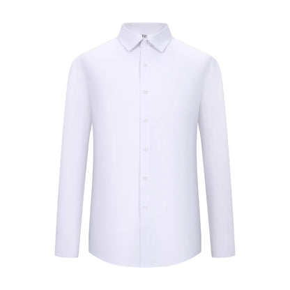 Men’s Three-Proof Bamboo Fiber Long-Sleeve Shirt – Water, Oil & Stain Resistant