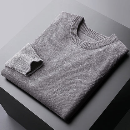 Long Sleeve Sweater Men's Autumn And Winter Thermal Head Cover Half Turtleneck