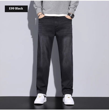 Loose Straight Fit Casual Jeans – All-Day Comfort, Street-Ready Style