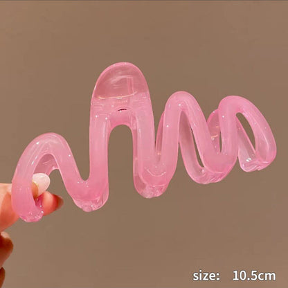 Dopamine Girl Shark Large Hair Clip Female Temperament
