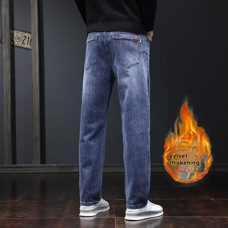 Loose Straight Fit Casual Jeans – All-Day Comfort, Street-Ready Style