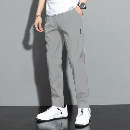 Men’s Summer Quick‑Dry Ice Silk Loose Pants – Ultra-Light, Breathable & Semi‑Transparent