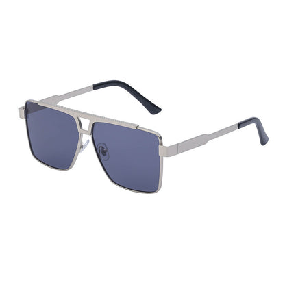 Men’s Square Frame Sunglasses – Full Frame, UV Protection, Trendy Outdoor Eyewear