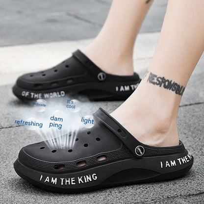 Men’s Lightweight Breathable Beach Slippers – Everyday Outdoor Comfort